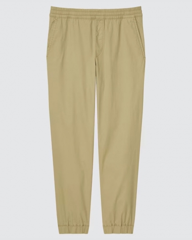 Jogger Uniqlo Khaki màu khaki vàng