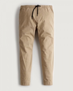 Jogger Hollister Khaki màu kem nhạt