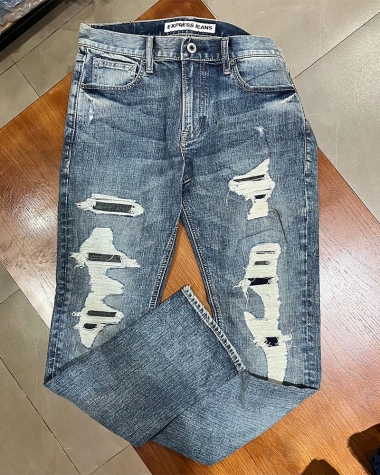 Jean Express Slim Fit kiểu rách