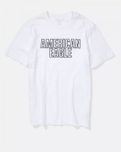 Áo thun American Eagle trắng