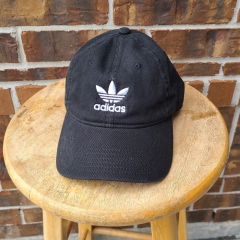 Nón lưỡi trai Adidas đen wax